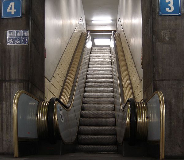 Brussel escalator
