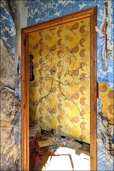 Dessin magnifique en urbex