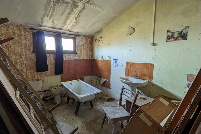 Salle de bain colonie
