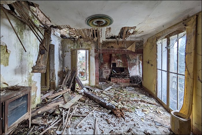 Salon abandonné