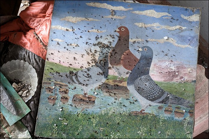 Peinture naïve en urbex