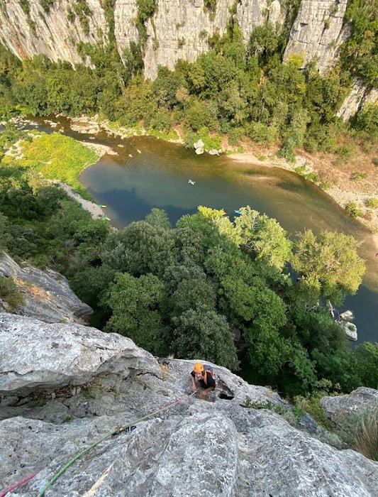 Bergsteigen Ard&egrave;che