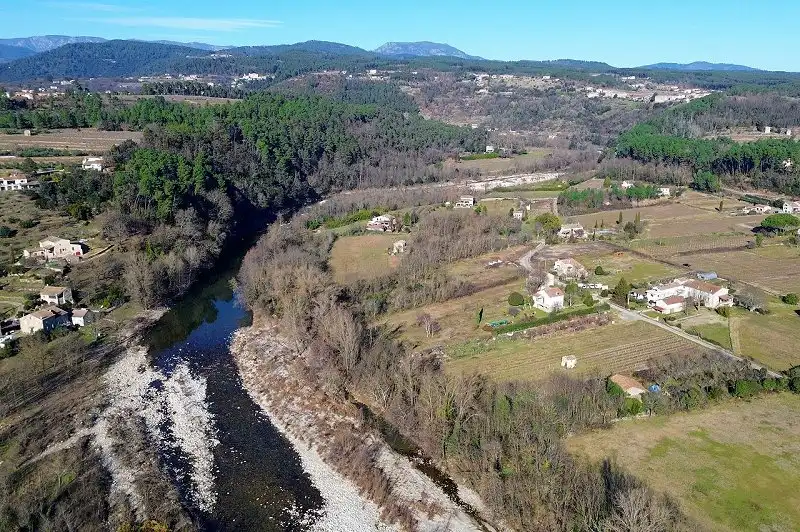 Le Petit Rocher vu du ciel