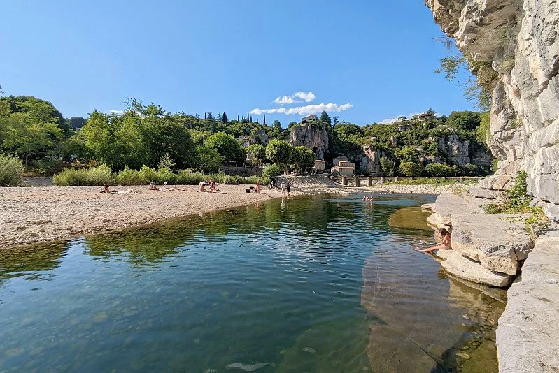 Plage Ard&egrave;che