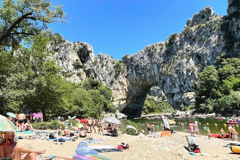 Stationner gratuit Pont D'Arc